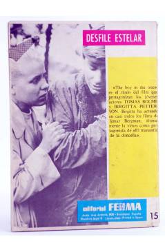 Contracubierta de COMBATE EXTRA 15. LISTO PARA EL COMBATE (Matt Shano) Ferma 1962