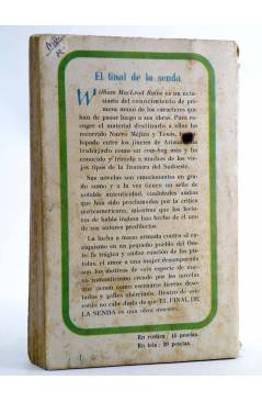 Contracubierta de PANORAMA LITERARIO 22. EL FINAL DE LA SENDA (William Macleod Rayne) Luis de Caralt 1948