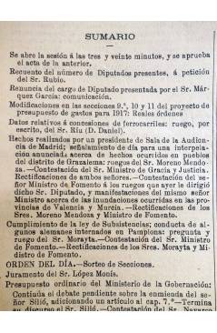 Muestra 3 de CONGRESO DE LOS DIPUTADOS EXTRACTO OFICIAL Nº 104. Sesión Viernes 1 Diciembre de 1916. Madrid 1916