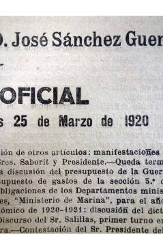 Muestra 1 de CONGRESO DE LOS DIPUTADOS EXTRACTO OFICIAL Nº 94. Sesión Jueves 25 de Marzo de 1920. Madrid 1920
