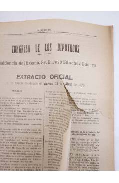 Muestra 1 de CONGRESO DE LOS DIPUTADOS EXTRACTO OFICIAL Nº 111. Sesión Viernes 23 Abril de 1920. Madrid 1920