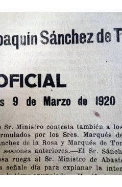 Muestra 1 de SENADO EXTRACTO OFICIAL Nº 82. Sesión del Martes 9 de Marzo de 1920. Madrid 1920