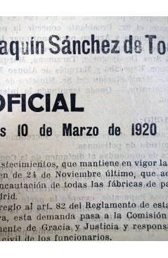 Muestra 1 de SENADO EXTRACTO OFICIAL Nº 83. Sesión del Miércoles 10 de Marzo de 1920. Madrid 1920