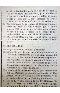 Muestra 3 de SENADO EXTRACTO OFICIAL Nº 88. Sesión del Jueves 18 de Marzo de 1920. Madrid 1920
