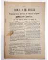 Muestra 4 de CONGRESO DE LOS DIPUTADOS. EXTRACTO OFICIAL LOTE DE 10. NÚMS 1 A 10. Del 25/06 A 10/07 1919. Madrid 1919