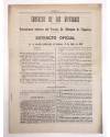 Muestra 7 de CONGRESO DE LOS DIPUTADOS. EXTRACTO OFICIAL LOTE DE 10. NÚMS 1 A 10. Del 25/06 A 10/07 1919. Madrid 1919