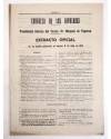 Muestra 8 de CONGRESO DE LOS DIPUTADOS. EXTRACTO OFICIAL LOTE DE 10. NÚMS 1 A 10. Del 25/06 A 10/07 1919. Madrid 1919
