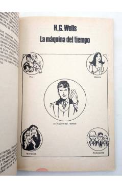 Muestra 2 de COLECCIÓN LIBROS GRÁFICOS 2. LA MÁQUINA DEL TIEMPO (H.G. Wells / Alex Niño) Ediprint 1982