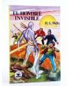 Cubierta de COLECCIÓN LIBROS GRÁFICOS 10. EL HOMBRE INVISIBLE (H.G. Wells / Alex Niño) Ediprint 1982