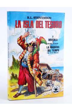 Cubierta de LIBROS GRÁFICOS TOMO 1. ISLA DEL TESORO / DRÁCULA / MÁQUINA DEL TIEMPO (Vvaa) Ediprint 1983