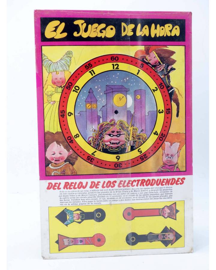 Cubierta de TELE-REVISTA ELECTRODUENDES. EL JUEGO DE LAS HORAS (Vvaa) Urbión 1985. LA BOLA DE CRISTAL