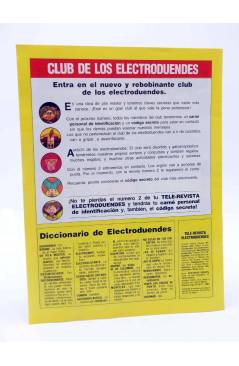 Muestra 2 de TELE-REVISTA ELECTRODUENDES 1. REVISTA + JUEGO (Vvaa) Urbión 1985. LA BOLA DE CRISTAL