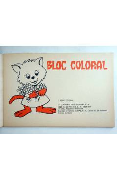Muestra 1 de BLOC COLORAL 3. EN FRANCÉS. Ediprint 1976