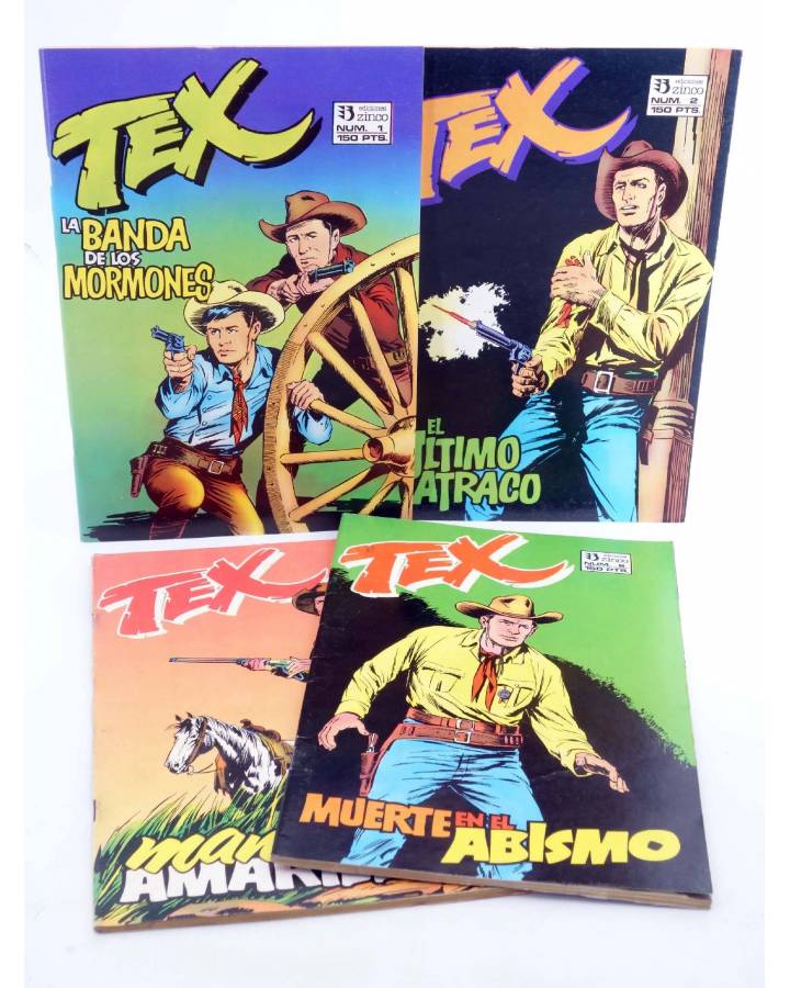 Cubierta de TEX VOL 2 1 2 3 6. A FALTA DE DOS PARA COMPLETAR (Bonelli) Zinco 1988