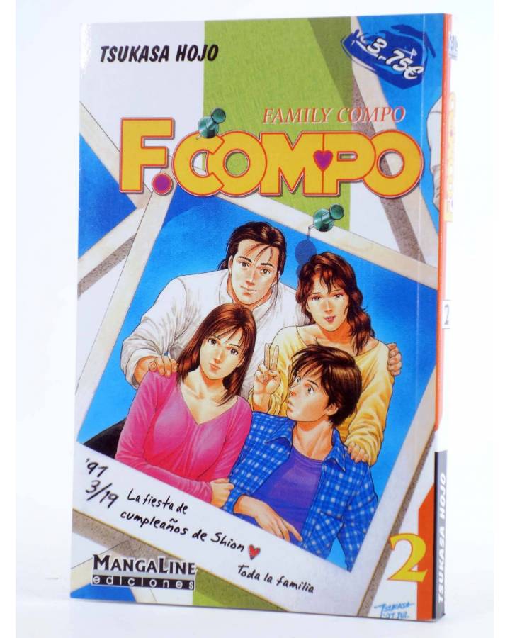 Cubierta de F. COMPO FAMILY COMPO 2 (Tsukasa Hojo) Mangaline 2005