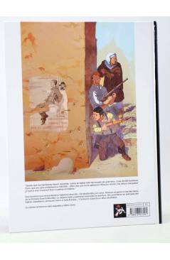 Contracubierta de EL ORO Y LA SANGRE 2 (Bedouel / Merwan / Degrance / Nury) Spaceman Books 2014
