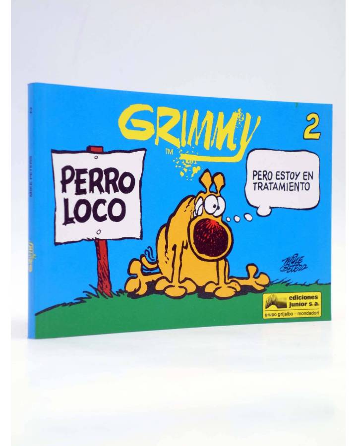 Cubierta de GRIMMY 2. PERRO LOCO (Mike Peters) Junior / Grijalbo 1990. Mother Goose and Grimm