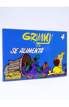 Cubierta de GRIMMY 4. SE ALIMENTA (Mike Peters) Junior / Grijalbo 1991. Mother Goose and Grimm