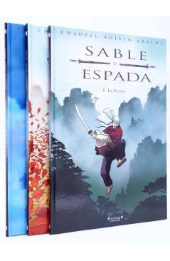 Cubierta de SABLE Y ESPADA 1 A 3. COMPLETA (Chauvel / Boivin / Araldi) B 2008
