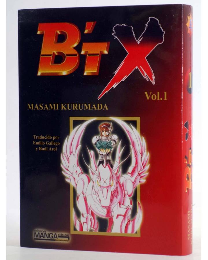 Cubierta de B'TX BTX VOL 1 (Masaki Kurumada) Otakuland 2003