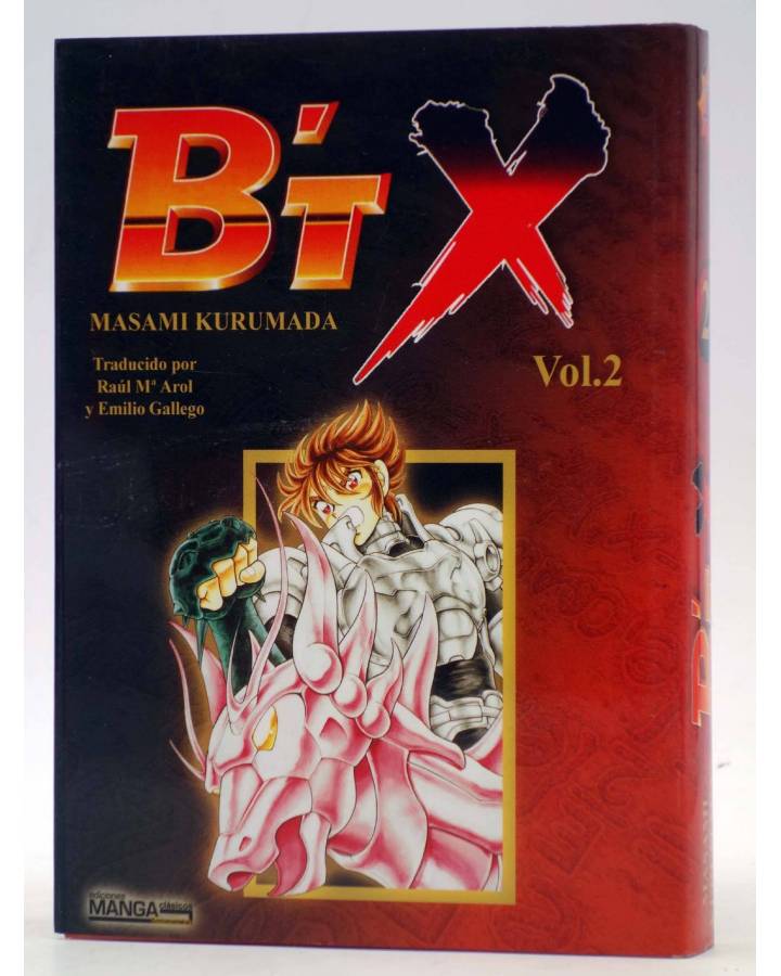 Cubierta de B'TX BTX VOL 2 (Masaki Kurumada) Otakuland 2003