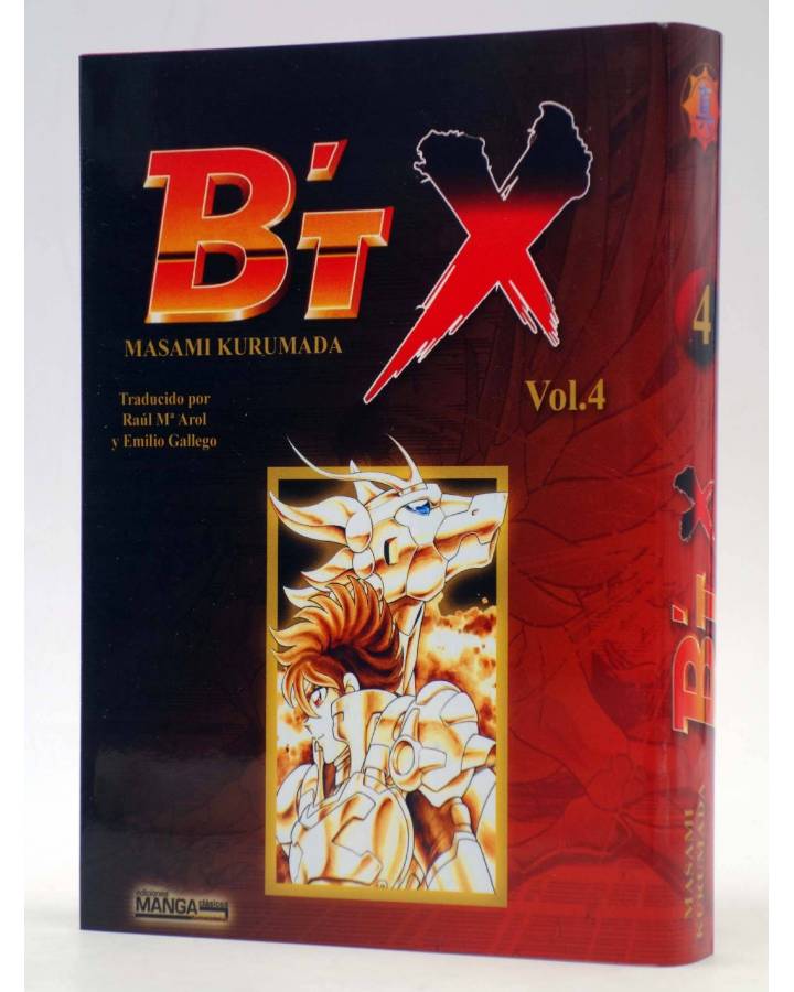 Cubierta de B'TX BTX VOL 4 (Masaki Kurumada) Otakuland 2003