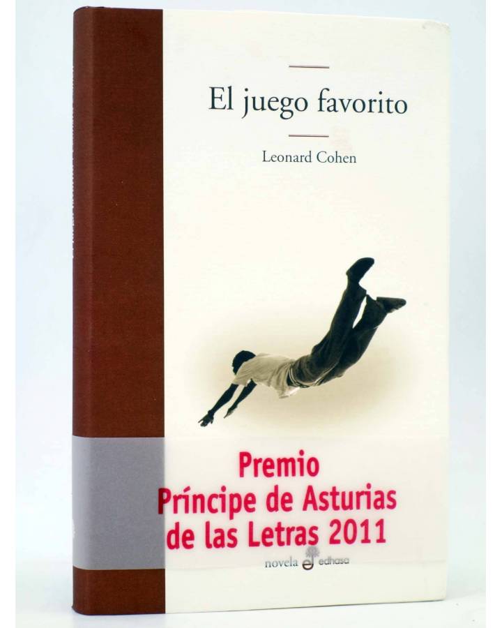 Cubierta de EL JUEGO FAVORITO (Leonard Cohen) Edhasa 2011