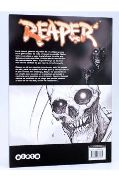 Contracubierta de REAPER (Robert Kirkman / Cliff Rathburn) Aleta 2007