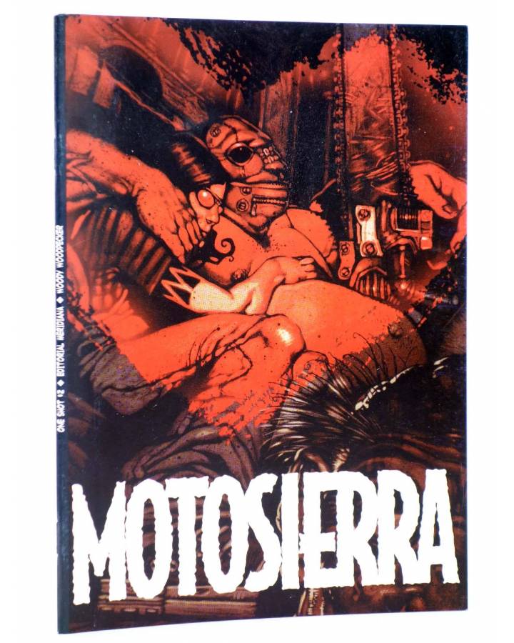 Cubierta de ONE SHOT 2. MOTOSIERRA (Woody Woodpecker) Meridiana 1998