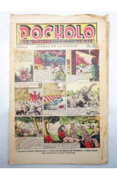 Cubierta de POCHOLO Año V Nº 205. 2 octubre 1935 (Vvaa) Publicaciones Pocholo 1935. ORIGINAL