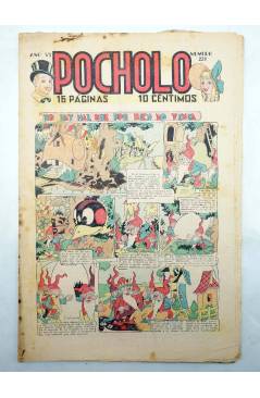 Cubierta de POCHOLO Año VI Nº 229. 18 marzo 1936 (Vvaa) Publicaciones Pocholo 1936. ORIGINAL