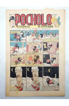 Cubierta de POCHOLO Año VI Nº 233. 15 abril 1936 (Vvaa) Publicaciones Pocholo 1936. ORIGINAL