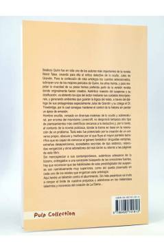 Contracubierta de PULP COLLECTION 2-1. LA DAMA SIN LÍMITE (Seabury Quinn) Pulp Ediciones 2005