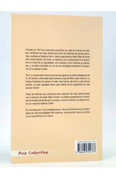 Contracubierta de PULP COLLECTION 2-2. LA GRANJA FANTASMA Y OTROS (Seabury Quinn) Pulp Ediciones 2005