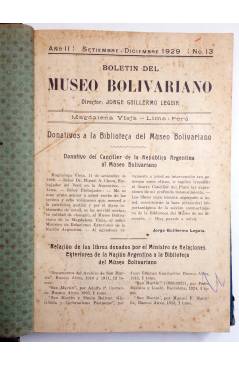 Muestra 1 de BOLETIN DEL MUSEO BOLIVARIANO Nº 13 A 17. ENCUADERNADOS EN UN TOMO (Vvaa) La Voce d'Italia 1929