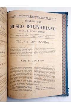 Muestra 5 de BOLETIN DEL MUSEO BOLIVARIANO Nº 13 A 17. ENCUADERNADOS EN UN TOMO (Vvaa) La Voce d'Italia 1929