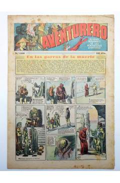Cubierta de AVENTURERO. SEMANARIO DE LAS PORTENTOSAS AVENTURAS Nº 100 (Vvaa) Hispano Americana 1937. ORIGINAL
