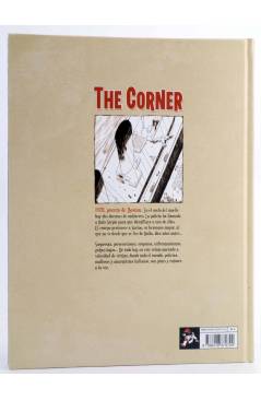 Contracubierta de THE CORNER (Lorenzo Palloni / Andrea Settimo) Spaceman Books 2015