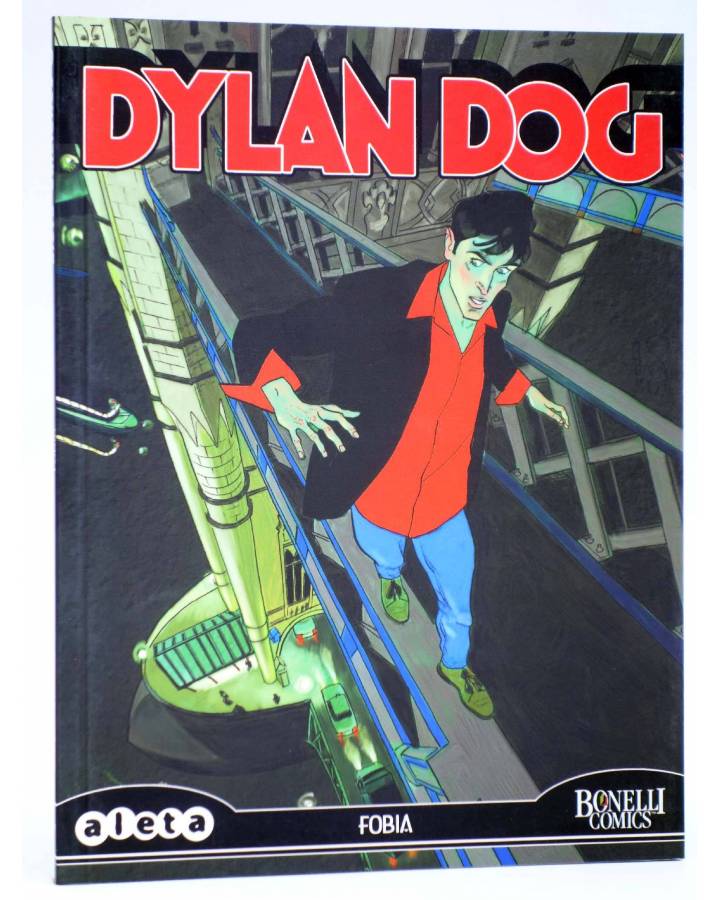 Cubierta de DYLAN DOG VOL. 1 Nº 27. FOBIA (Sclavi / Barbato / Cossu) Aleta 2007. BONELLI