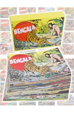Cubierta de BENGALA 1 A 54. COMPLETA. MAGA 1959 (Quesada / Ortiz) Comic MAM Circa 1980. REEDICIÓN FACSIMIL