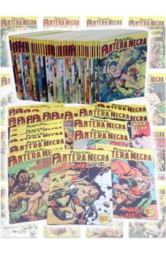 Cubierta de PANTERA NEGRA VERTICAL 55 A 124. COMPLETA 70 NºS. MAGA (P. Y M. Quesada) Comic MAM Circa 1980. FACSIMIL