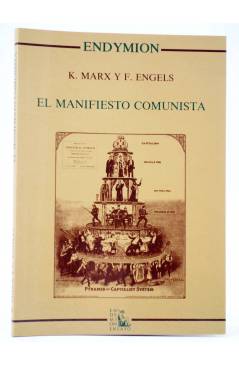 Cubierta de EL MANIFIESTO COMUNISTA (Karl Marx / Engels) Endymion 1987