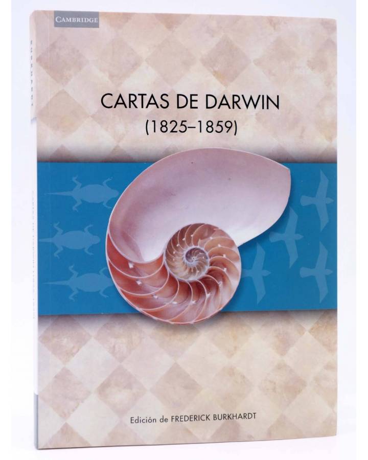 Cubierta de CARTAS DE DARWIN 1825-1859 (Charles Darwin) Cambridge University Press 1999