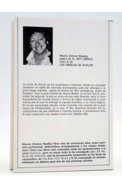 Contracubierta de LAS NIEBLAS DE AVALON LIBRO III. EL REY CIERVO (Marion Zimmer Bradley) Acervo 1989
