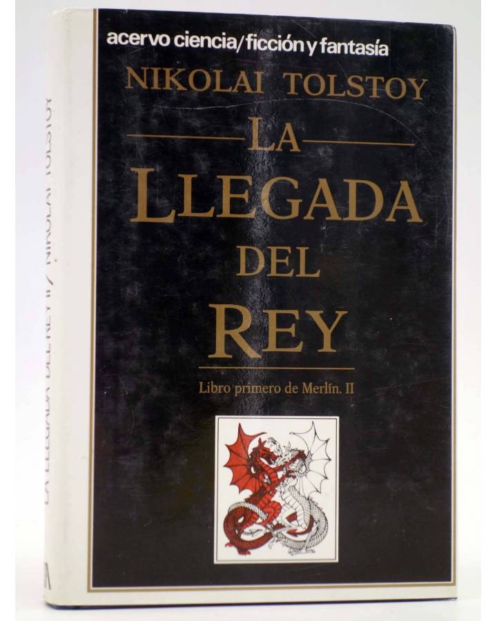 Cubierta de LIBRO PRIMERO DE MERLÍN II. LA LLEGADA DEL REY (Nikolay Tolstoy) Acervo 1991