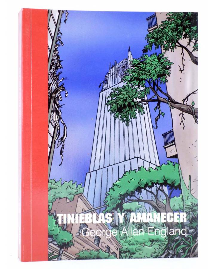 Cubierta de AELITA 10. TINIEBLAS Y AMANECER (George Allan England) Pulp Ediciones 2003