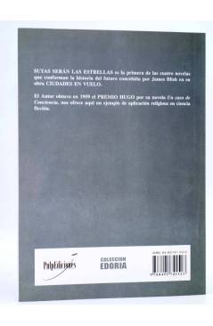 Contracubierta de EDORIA 7. SUYAS SERÁN LAS ESTRELLAS (James Blish) Pulp Ediciones 2002