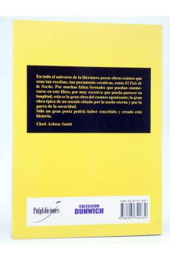 Contracubierta de DUNWICH 3. EL PAÍS DE LA NOCHE I (William Hope Hodgson) Pulp Ediciones 2004