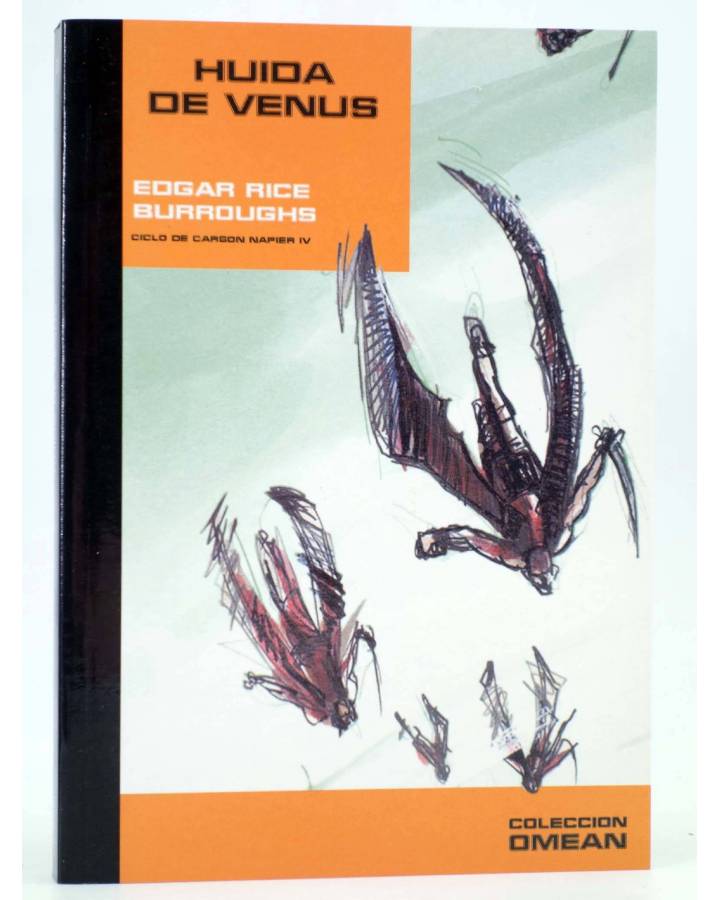 Cubierta de OMEAN 21. CARSON NAPIER IV: HUIDA DE VENUS (Edgar Rice Burroughs) Pulp Ediciones 2005