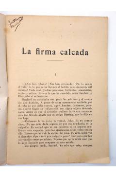 Muestra 1 de EPISODIOS POLICIACOS 21. LA FIRMA CALCADA (John Sanford) F. Granada y C. Circa 1940